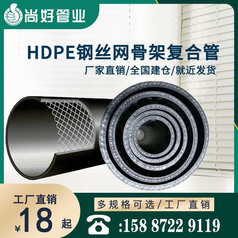 HDPE钢丝网骨架复合管